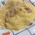 ★ほのどんママ★'s cooksnap of when they made カルボナーラ風そうめん.