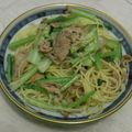ひるね猫's cooksnap of when they made 捨てないで！葉っパスタ.