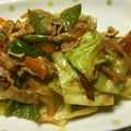 PPCAKE☆'s cooksnap of when they made 簡単!。豚こまの回鍋肉.