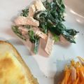あき0304's cooksnap of when they made パパッと！ほうれん草とハムのマヨ和え.