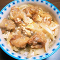 あきにゃんだ's cooksnap of when they made 唐揚げリメイク♪簡単！唐揚げ丼.