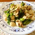 ブランディ's cooksnap of when they made 菜の花といわしのスパゲッティ.