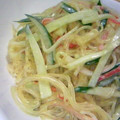 ぽんぷー's cooksnap of when they made 春雨のマヨしょうゆサラダ☆.