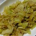 ナーちゃん's cooksnap of when they made ごまと味ぽんで♪もやしとキャベツ♪.