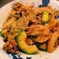 みかんたろう＊'s cooksnap of when they made こってり系＊豚アボカドの甘辛醤油炒め.
