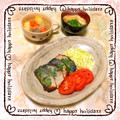 Mamichan4's cooksnap of when they made 鯖のシソ巻き竜田揚げ☆.