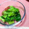 ぱばっちょん's cooksnap of when they made 干し梅とキュウリ、レタスの浅漬け風.