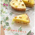 ゆー's cooksnap of when they made スイートポテトタルト.