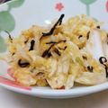 09mik's cooksnap of when they made やみつき☆しゃきしゃき白菜と塩昆布サラダ.