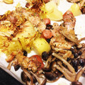 かぢぇ's cooksnap of when they made きのこたっぷりぎゅうぎゅう焼き.