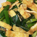 miiyaaaaan's cooksnap of when they made 簡単！青ネギと油揚げのカリカリ炒め.