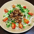 0114marina's cooksnap of when they made 中華風もやしと豚肉のサラダ.