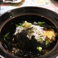 クルクルぴょこりん's cooksnap of when they made 玄米と豆腐のおこげ茶漬け.