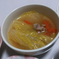 ナウちゃん's cooksnap of when they made 白菜の中華風スープ.
