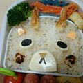 SKクマ's cooksnap of when they made 簡単キャラ弁！妖怪ウォッチ☆コマじろう.
