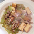 revoir's cooksnap of when they made レタスと厚揚げのオイスターソース炒め.
