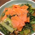 せつせつせつ's cooksnap of when they made 常備菜⑦カツオ菜と人参の胡麻和え.