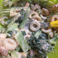 クックHB8RA4☆'s cooksnap of when they made 小松菜とちくわの胡麻うまサラダ.