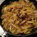 はちみっつmm's cooksnap of when they made あっさり味☆野菜たっぷり豚の生姜焼き.