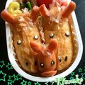 ステラレナイ女's cooksnap of when they made 【✿稲荷寿司deうま*簡単キャラ弁✿】.