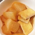 むうっこ03's cooksnap of when they made やさし〜い♪油揚げと大根の含め煮.