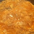 南国好き's cooksnap of when they made 卵三つと油揚二枚で二歳児大満足卵丼！.