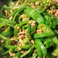 ゆたんぽだるま's cooksnap of when they made ピーマン大量消費☆豚そぼろ炒め.