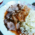 はるたんママ0727's cooksnap of when they made 定番おかず・生姜焼き.