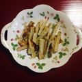 yesmama's cooksnap of when they made ♡ゴボウのから揚げ.