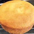 ゆうかちゃんまんま's cooksnap of when they made 家にある材料で簡単スポンジケーキ.