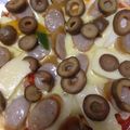 せつせつせつ's cooksnap of when they made ピザのトッピング☆カマンベールウインナー.