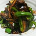 チョウロウ's cooksnap of when they made 茄子とピーマン作り置きおかず.