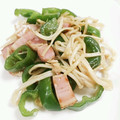 くーティン's cooksnap of when they made えのきとピーマンのバター炒め☆.