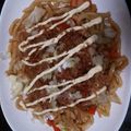ロケットラクーン's cooksnap of when they made ヨシダソースマヨで簡単焼きうどんランチ.