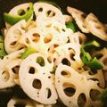 ともにょん's cooksnap of when they made 簡単あと一品！レンコンのバター炒め.