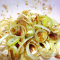 こめ助's cooksnap of when they made ★ネギおかか★つまみ★簡単1分★.