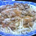 nink's cooksnap of when they made 超～楽チ～ン！もやし豚の梅蒸し風.