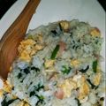 みきみきKYOTO's cooksnap of when they made ベーコンと小松菜のバターチャーハン.