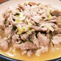 omisato513's cooksnap of when they made まいう～♪な豚肉とねぎ塩レモンダレ.