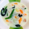 えつおくん's cooksnap of when they made 白菜とウインナーのミルククリームスープ.