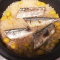 千ちゃん☆あーす's cooksnap of when they made 秋刀魚の炊き込みご飯☆大根が決め手！.