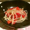 みっきぃ515's cooksnap of when they made ＊パプリカともやしのナムル＊.