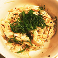 キャンキャン★'s cooksnap of when they made レンジで作る・蒸し鶏と榎茸の明太子和え.