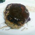 スーパーモンブラン's cooksnap of when they made おからでボリュームアップ♫ハンバーグ.