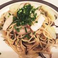とまとま１０'s cooksnap of when they made 塩昆布とキャベツの柚子こしょうパスタ.