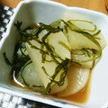 万里愛's cooksnap of when they made 塩昆布と大根の煮物.