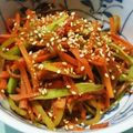 ミルクティなお's cooksnap of when they made ブロッコリーの芯できんぴら.