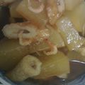 クック510UC9☆'s cooksnap of when they made 大根とちくわの炒め煮.