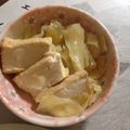 クックZ8J4H4☆'s cooksnap of when they made ご飯に！豚肉と厚揚げとキャベツの味噌炒め.
