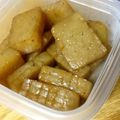 明日も晴れ's cooksnap of when they made ＊こんにゃくの隠し包丁 包丁なし＊.